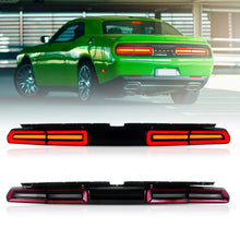 Carica l&#39;immagine nel visualizzatore di Gallery, 08-14 Dodge Challenger 3th Gen (LC) Pre-Facelift Vland Tail Lights With Amber Sequential Turn Signal