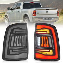 Carica l&#39;immagine nel visualizzatore di Gallery, 09-18 Dodge Ram 1500/2500/3500 Vland Upgrade LED Tail Lights With Amber Turn Signal (Pre-Order)