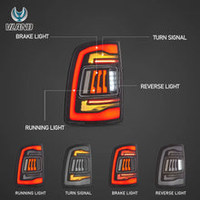 Carica l&#39;immagine nel visualizzatore di Gallery, Vland-Tail-Lights-For-09-18-Dodge-Ram-150025003500-YHG-DG-8086A-4