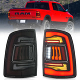 09-18 Dodge Ram 1500/2500/3500 Vland Upgrade LED Tail Lights With Amber Turn Signal