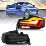 14-21 BMW 2 Series (F22 F23) M2 (F87) Vland OLED Tail Lights With Dynamic Welcome Lighting (GTS Style)
