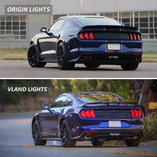 Carica l&#39;immagine nel visualizzatore di Gallery, Vland-Tail-Lights-For-15-23-Ford-Mustang-6th-Gen-S550-YAB-XMT-2036WMS_12