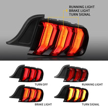 Carica l&#39;immagine nel visualizzatore di Gallery, Vland-Tail-Lights-For-15-23-Ford-Mustang-6th-Gen-S550-YAB-XMT-2036WMS_6