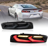 2016–2018 Chevrolet Chevy Camaro Rücklichter mit bernsteinfarbenem Blinker