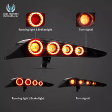 Carregar imagem no visualizador da galeria, Vland-Tail-Lights-For-19-24-Toyota-GR-Supra-A90-A91-YAB-SPR-0568-Smoked-Lens-with-Amber-TurnSight_2