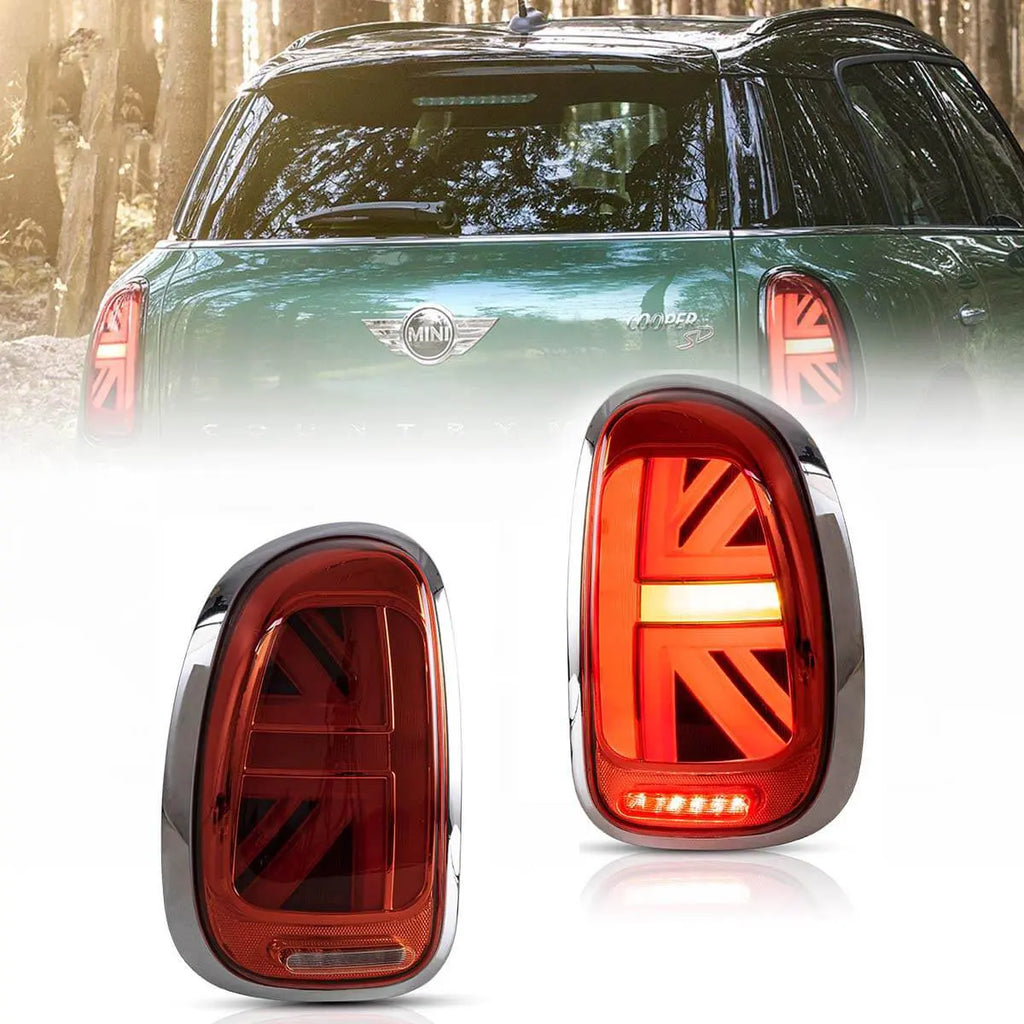 10-16 Mini Cooper Countryman R60 Vland LED Tail Lights With Dynamic We ...