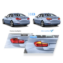 Carregar imagem no visualizador da galeria, 2012-2018 BMW F30 F80 M3 3-Series Vland LED Tail Lights With Sequential Turn Signal