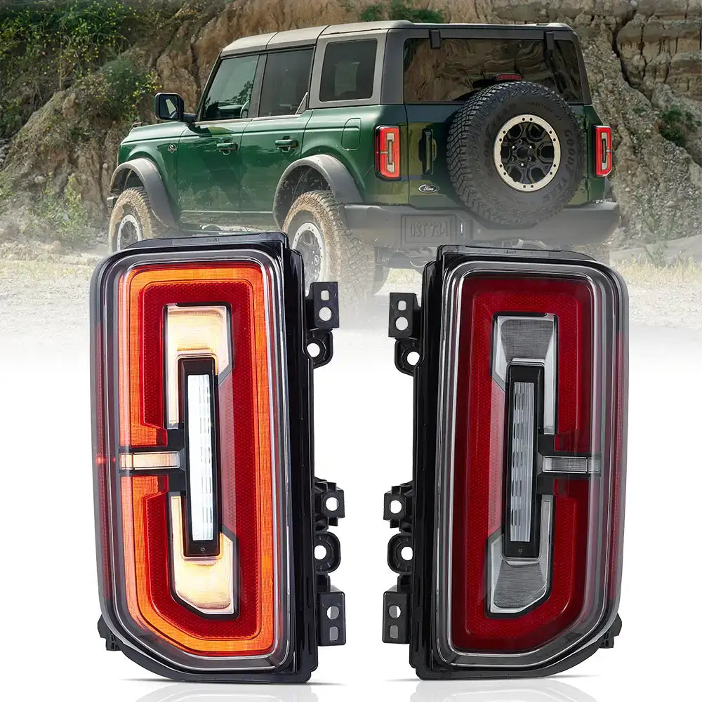 VLAND LED Taillights For Ford Bronco 2021-2026