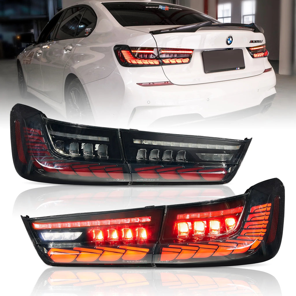18-24 BMW 3 Series 7th Gen G20/G28/G80 Vland OLED Tail Lights With Sequential Turn Signal
