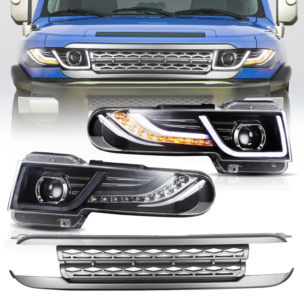 vland-Toyota-FJ-Cruiser-tail-lights-with-grille-silver