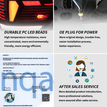 Cargar imagen en el visor de la galería, VLAND 17-21 Polo MK6 Vland LED Aftermarket Tail Lights [E-mark] With Sequential Turn Signals