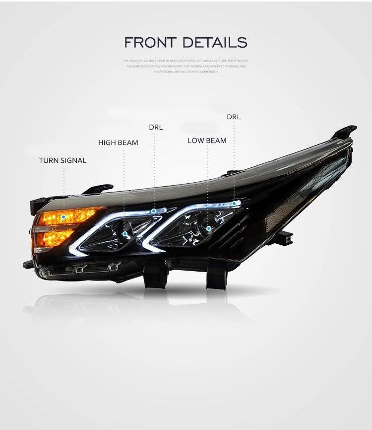 LED Projector Headlights for Toyota Corolla