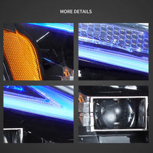 Cargar imagen en el visor de la galería, 06-12 Lexus IS250/IS250C/IS350/IS220d &amp; 08-14 ISF(XE20) Vland Matrix Projector Headlights With Blue DRL