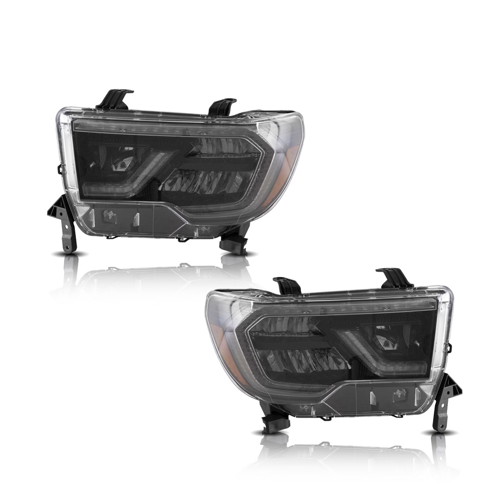 Headlights Fit For Toyota Tundra 07-13 & Sequoia 08-21