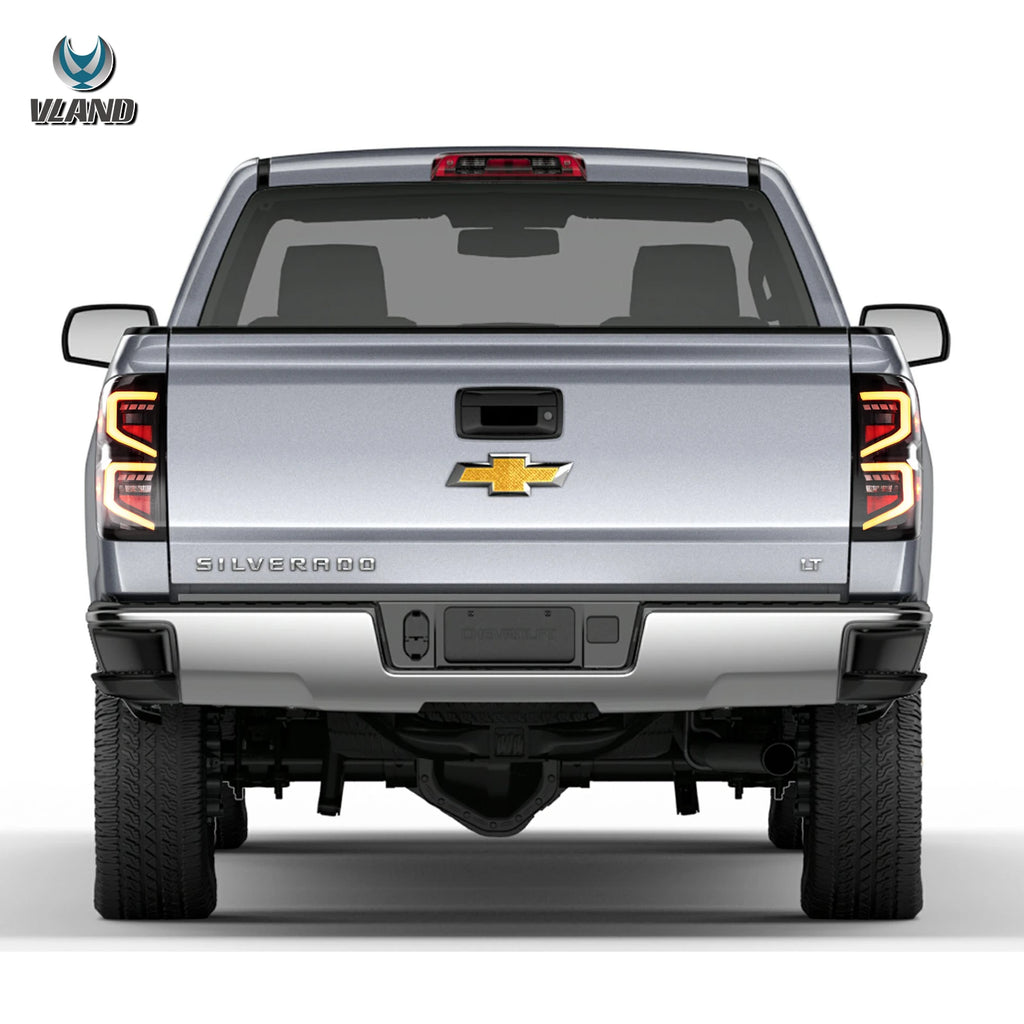 14-18 Chevrolet Silverado Vland LED Tail Lights With Dynamic Welcome Lighting