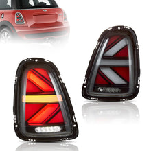 Charger l&#39;image dans la galerie, 07-15 Mini Cooper 2th Gen (R56 R57 R58 R59) Vland II LED Tail Lights With Amber Sequential Turn Signal