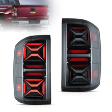 Charger l&#39;image dans la galerie, 14-18 Chevrolet Silverado Vland III LED Tail Lights With Dynamic Welcome Lighting