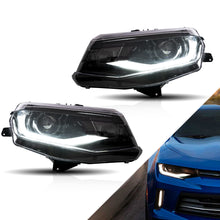 Laden Sie das Bild in den Galerie-Viewer, LED Projector Headlights For Chevrolet / Chevy Camaro 