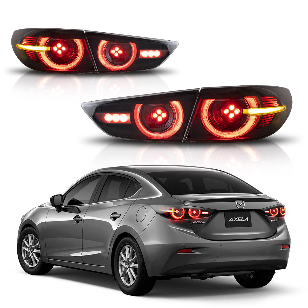 VLAND Задни светлини за Mazda 3 Axela Sedan 2019-UP