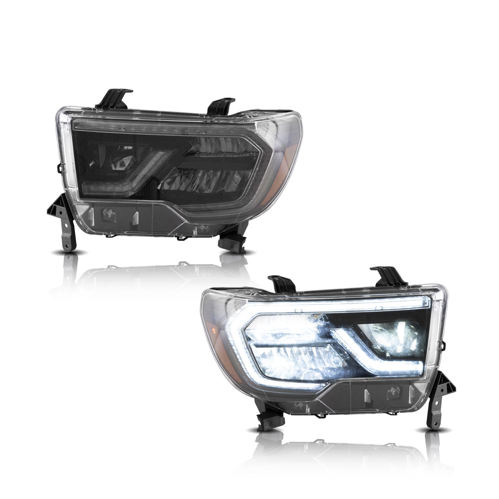 Headlights Fit For Toyota Tundra 07-13 & Sequoia 08-21