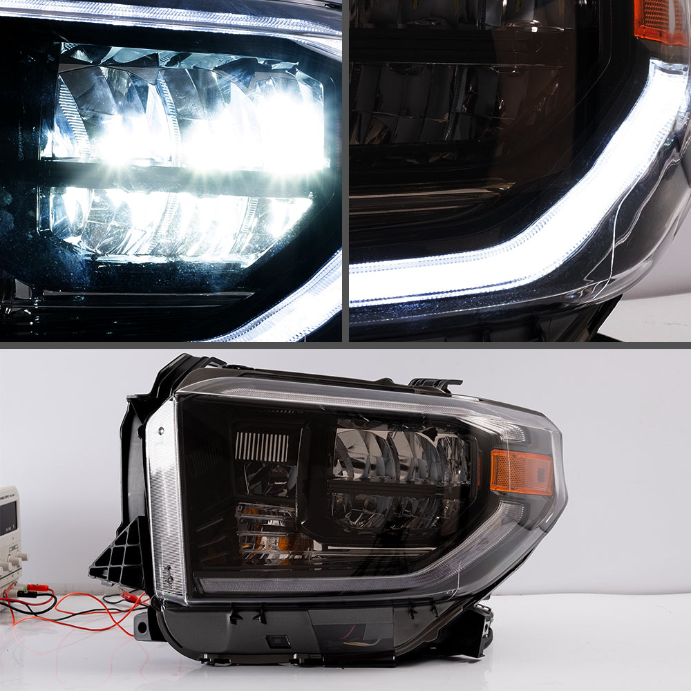 Led Headlights For Toyota Tundra 2014-2019