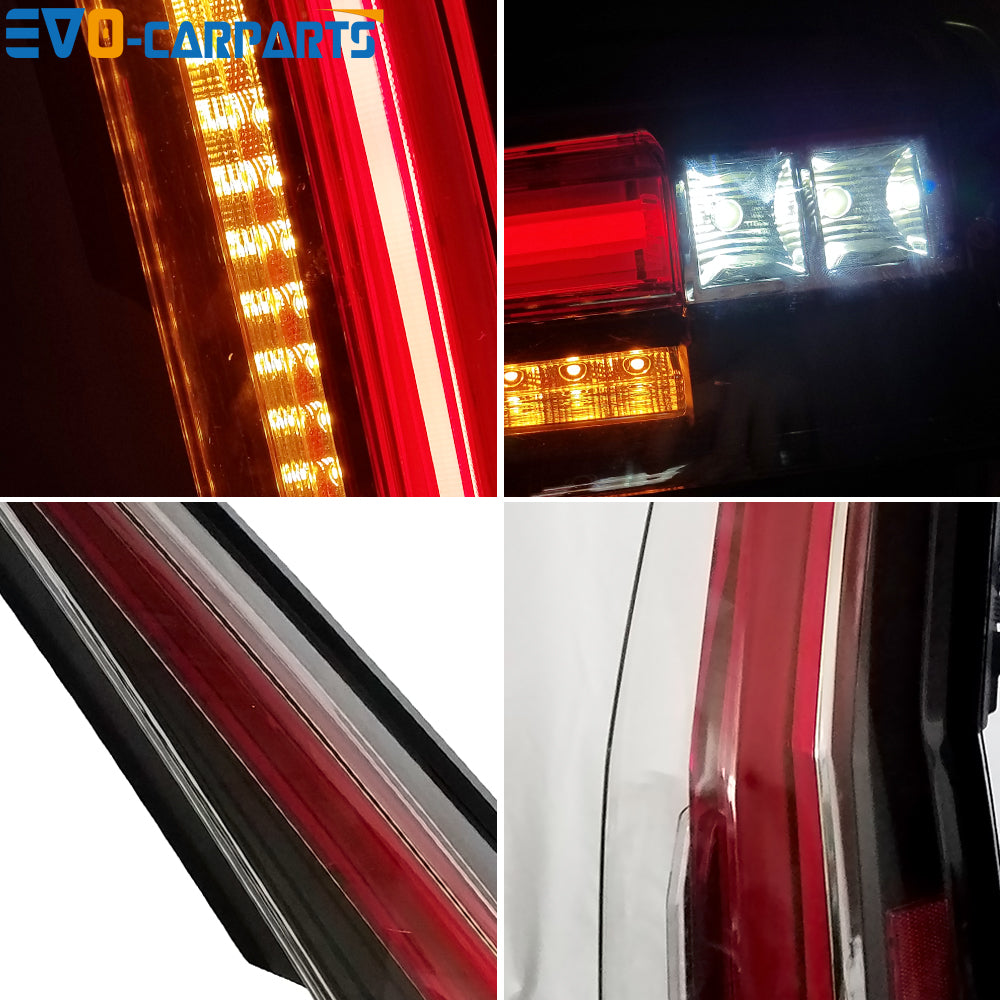 Vland Carlamp LED Tail Lights For 2007-2014 GMC Yukon & Chevy Tahoe/Suburban