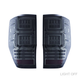 12-22 Ford Ranger(T6/P375) Vland LED Tail Lights With Sequential Turn Signal (Not Fit For US Models)