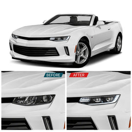 Vland Carlamp Projector Headlights For Chevrolet / Chevy Camaro LT SS RS ZL LS 2016-2018