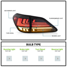 Заредете изображението в програмата за преглед на галерия, 2009-2014 Full LED Tail Lights For Lexus RX 270/330/350 Red Clear