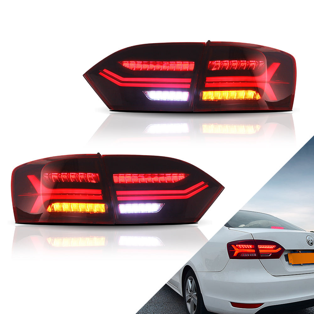 Vland Carlamp LED-Rückleuchten für Volkswagen Jetta/Sagitar 2011–2014 Vland