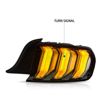 Cargar imagen en el visor de la galería, 15-23 Ford Mustang 6th Gen (S550) Vland LED Tail Lights with 5 modes Sequential Turn Signal