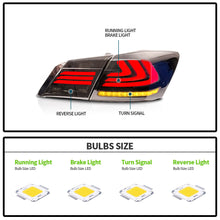 Charger l&#39;image dans la galerie,  Full LED Sequential Tail Lights For Honda Accord