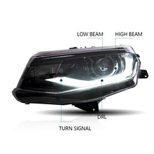 Carregar imagem no visualizador da galeria, LED Projector Headlights For Chevrolet / Chevy Camaro 