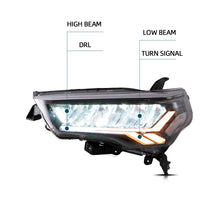 Carregar imagem no visualizador da galeria, VLAND LED Reflective bowl Headlights For 2014-2020 Toyota 4Runner