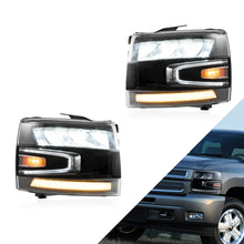 Load image into Gallery viewer, LED Headlights Fit For 2007-2014 Silverado 1500 2500 HD 3500 HD