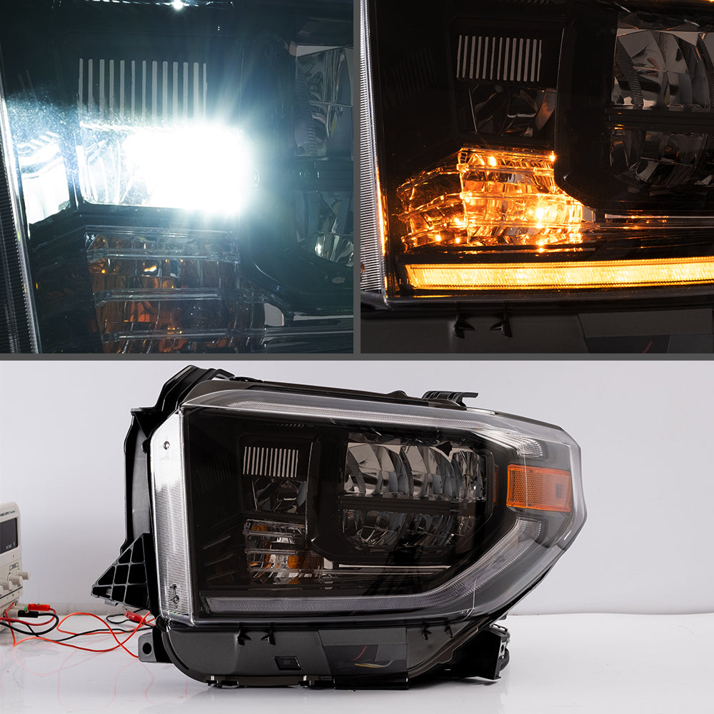 Led Headlights For Toyota Tundra 2014-2019