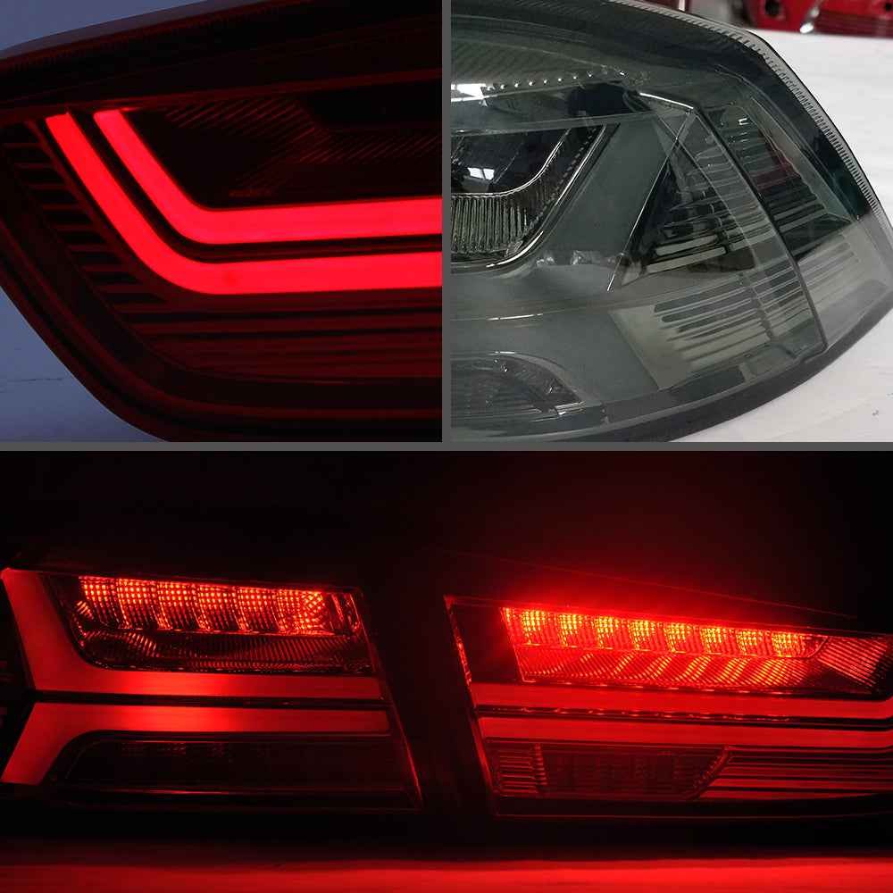 Vland Carlamp LED Tail Lights For 2008-2017 Mitsubishi Lancer evo x Smoked
