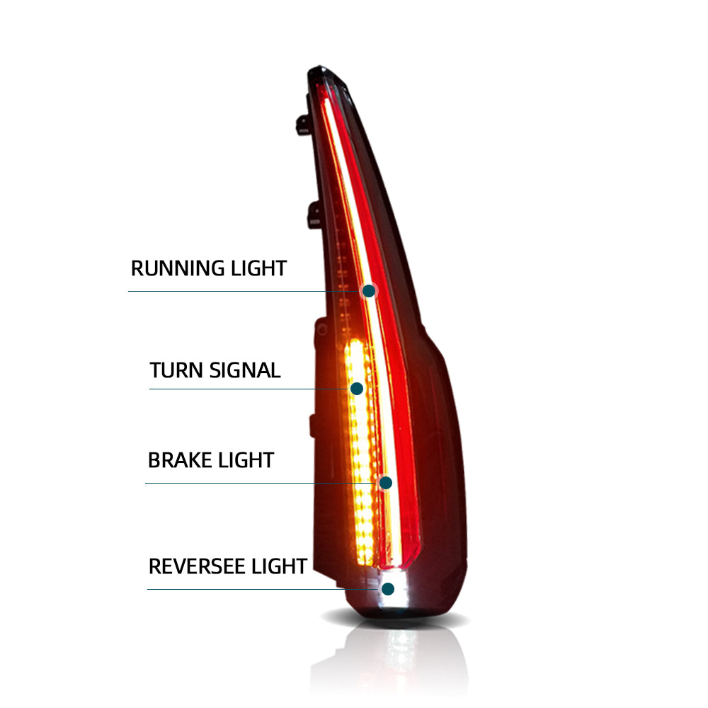 Vland Carlamp Tail Light for 2015-2020 GMC Yukon/Denali/XL