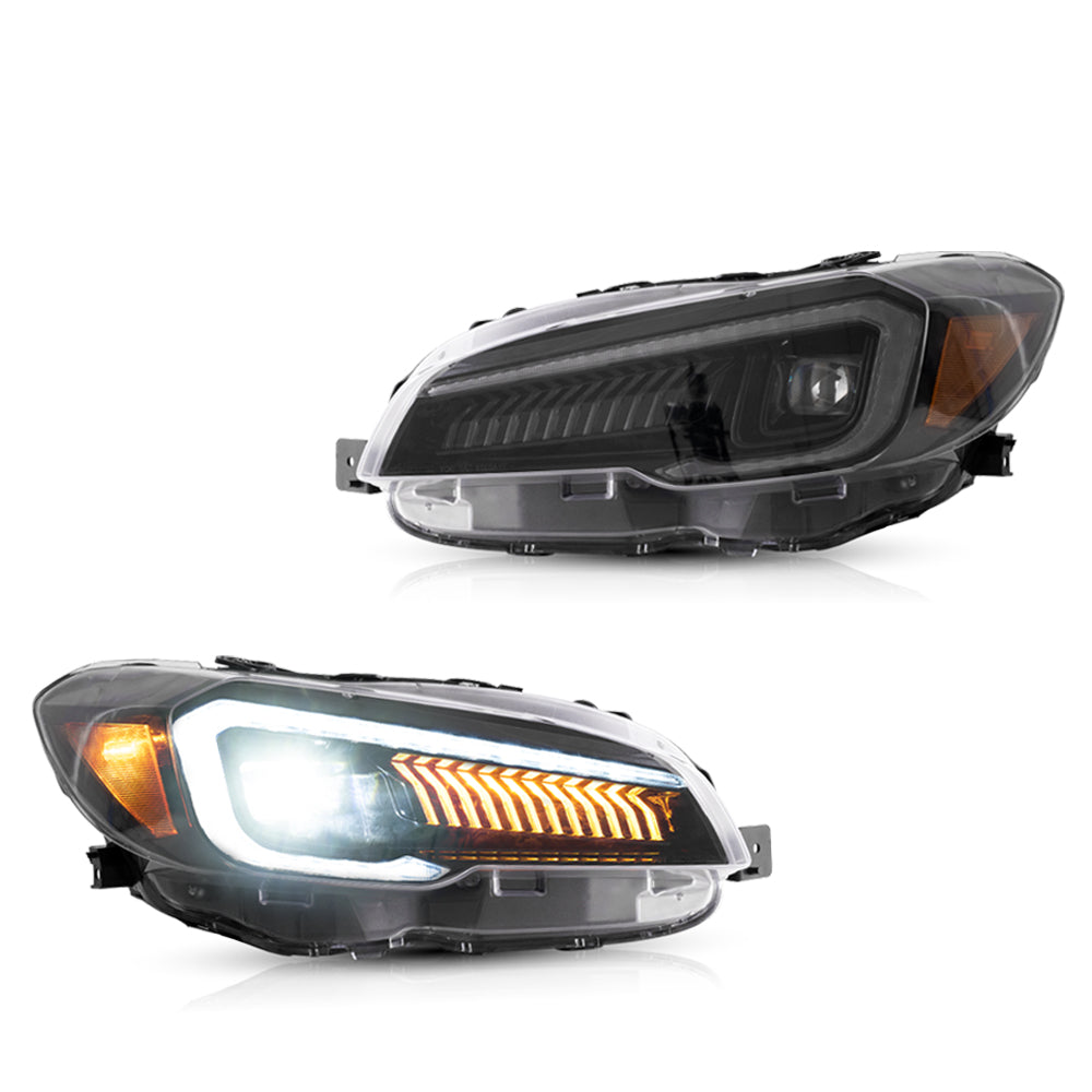 Vland Carlamp LED-Projektorscheinwerfer, passend für Subaru WRX 2015–2021