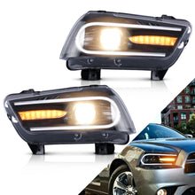 Charger l&#39;image dans la galerie, Vland Carlamp Led Headlights Compatible with Dodge Charger 2011-2014 (RHD and LHD Versions)