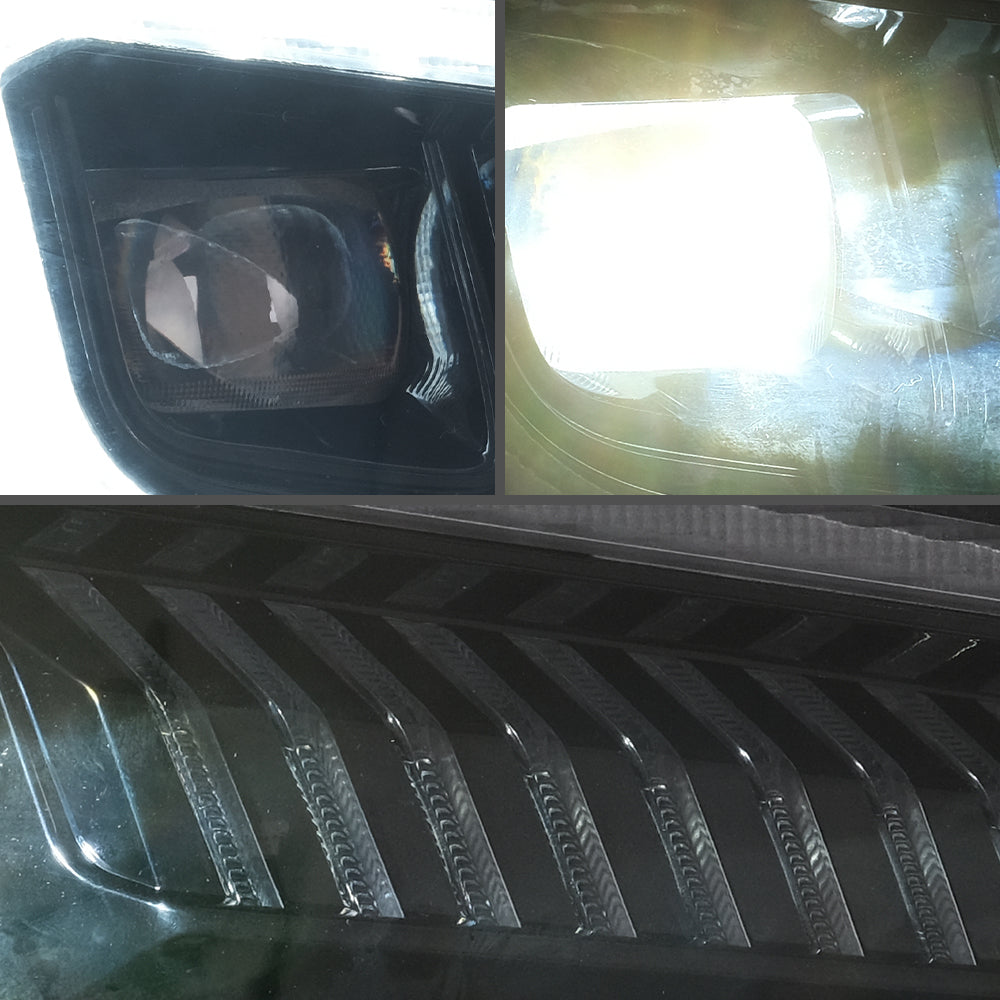 Vland Carlamp LED Projector Headlights Fit For Subaru WRX 2015-2021
