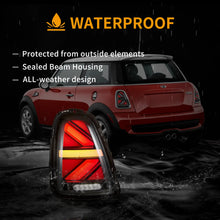 Charger l&#39;image dans la galerie, 07-15 Mini Cooper 2th Gen (R56 R57 R58 R59) Vland II LED Tail Lights With Amber Sequential Turn Signal