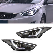 Carregar imagem no visualizador da galeria, Vland Carlamp Projector Headlights For Hyundai Elantra (Avante MD) 2011-2015