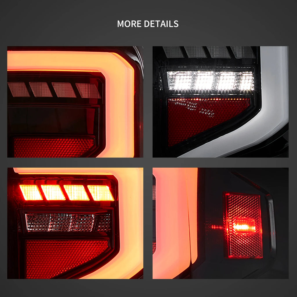14-18 Chevrolet Silverado Vland LED задни светлини с динамично приветстващо осветление