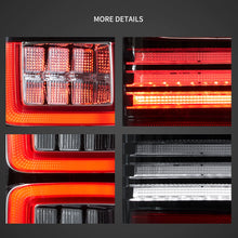 Charger l&#39;image dans la galerie, 07-13 Chevrolet Silverado 1500 2500HD 3500HD 07-14 Sierra (Denali) 3500HD Dually Vland LED II Tail Lights With Red Turn Signal Clear