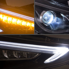 Cargar imagen en el visor de la galería, Vland Carlamp  Dual Beam Headlights For Hyundai 2011-2014 Sonata Sequential Demon Eye (Bulbs Not Included)
