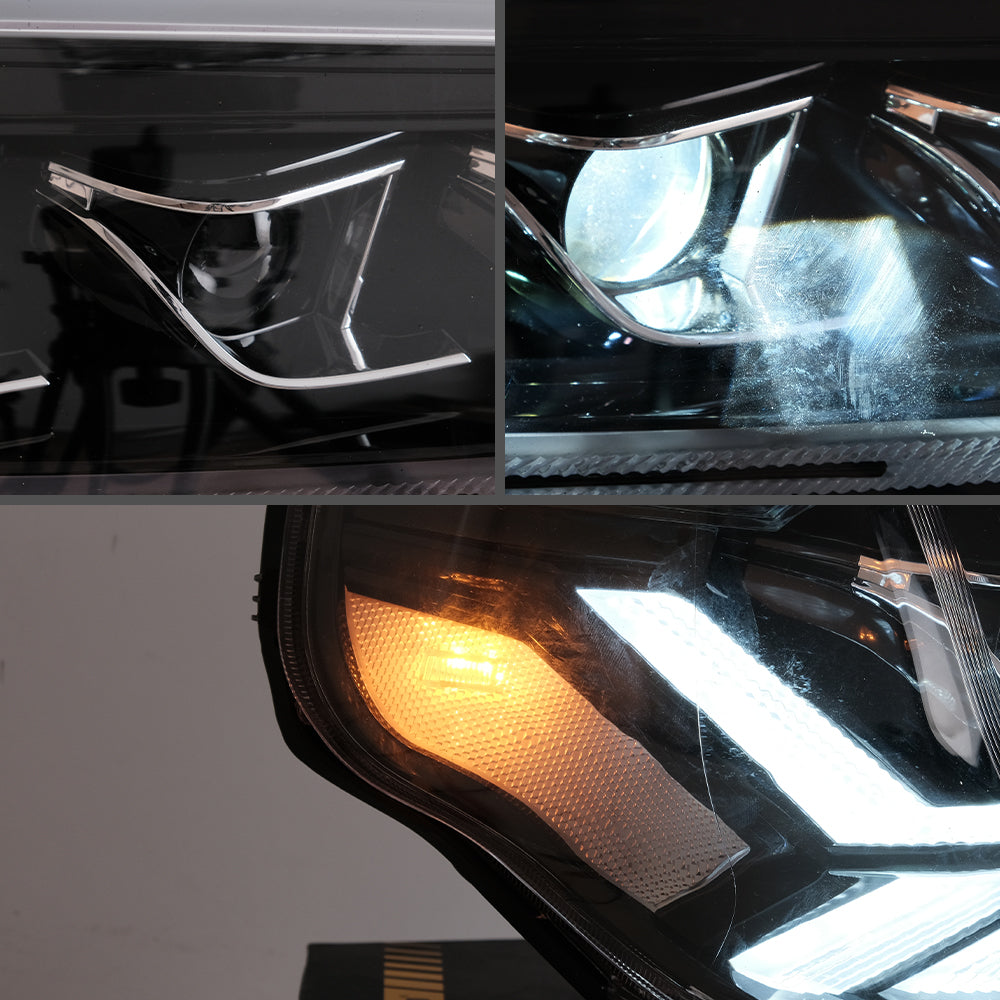 Vland Carlamp LED проектор фарове за 2014-2020 Toyota 4Runner (не за 2021)