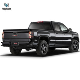 14-18 GMC Sierra 1500 2500HD 3500HD Vland LED Tail Lights With Dynamic Welcome Lighting Clear
