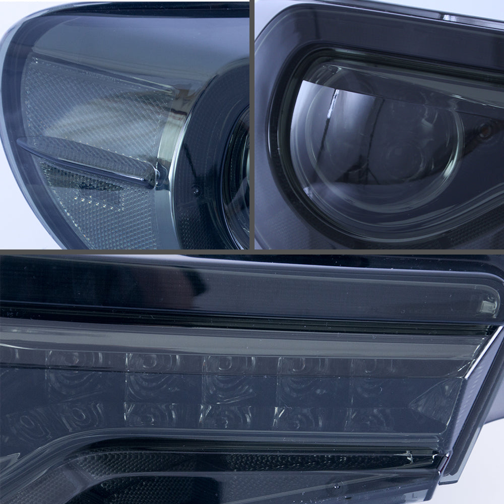 Vland Carlamp LED Tail Light For 2013-2020 Toyota 86,Subaru BRZ,Scion FR-S Smoked Lens