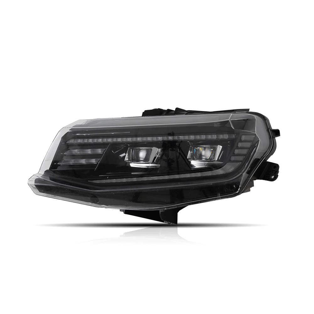 Vland Carlamp Projektorscheinwerfer für Chevrolet / Chevy Camaro LT SS RS ZL LS 2016–2018 